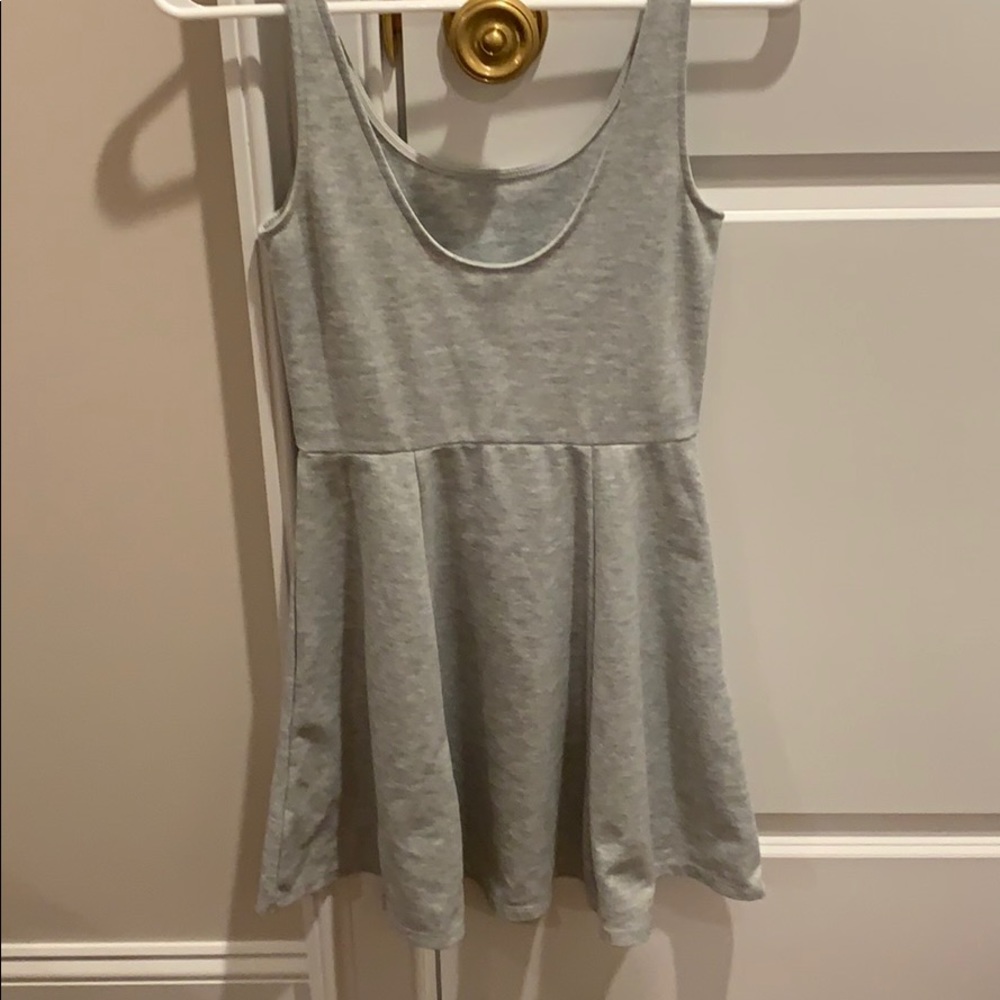 H&M light grey dress